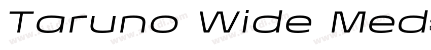 Taruno Wide Med字体转换